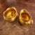 1950s Gold Porcelain Sugar Creamer Set Wheeling W Virginia For Sale In San Diego - Image 6 of 7