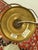 Lightspann Illumination Design Textured Amber Bowl Pendant For Sale - Image 10 of 12