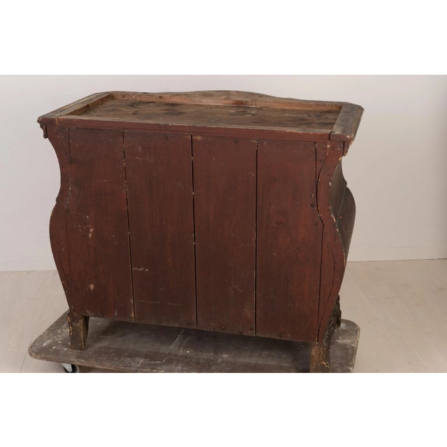 18th Century Swedish Rococo Chest of Drawers For Sale - Image 13 of 14