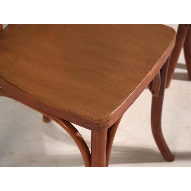Bentwood Chairs in the style of Thonet, Central Europe, 1930, Set of 4 For Sale - Image 4 of 15