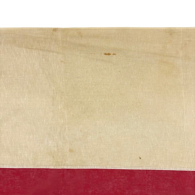 American Vintage Cotton State Flag of Texas For Sale - Image 3 of 7