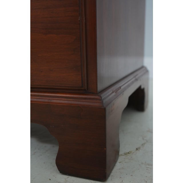 Henkel Harris Cherry Chifferobe High Chest For Sale - Image 12 of 18