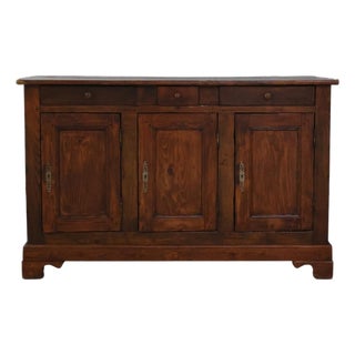 19th Century French Pine Buffet For Sale