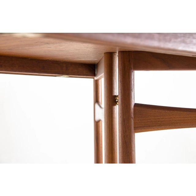 Teak Dining Table by Peter Hvidt and Orla Mølgaard-Nielsen for France & Søn, 1950s For Sale - Image 4 of 8