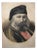Portrait of Giuseppe Garibaldi, Original Lithograph, Early 20th Century For Sale