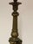 Antique Brass Cherub Table Lamp with Fabric Shade from Unbekannt, 1950s For Sale - Image 10 of 10
