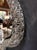 Italian Vintage Italian Curvilinear Murano Wall Mirror 1940s For Sale - Image 3 of 7