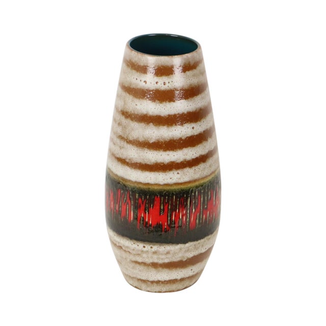 Lora Fat Lava Vase from Scheurich Keramik, 1960s For Sale - Image 4 of 12