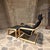 Ikea Ikea Poäng Armchair Noboru Nakamura Black Leather Birch Plywood Vintage For Sale - Image 4 of 7