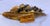 Brown Italian Folk Art Horn and Brass Clipper Ship Model For Sale - Image 8 of 11
