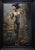 The artwork depicts a serene figure of a woman submerged in a tranquil underwater setting, surrounded by a school of fish...