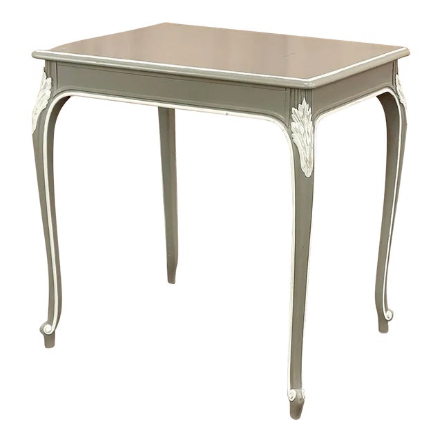 Antique French Louis XV Painted Occasional Table For Sale