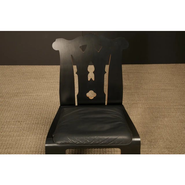 Robert Venturi Post-Modern 'Chippendale' Chairs for Knoll International, C. 1985 For Sale - Image 11 of 14