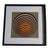 After Victor Vasarely, French Op-Art Kinetic Geometric Composition in Earth Tones, 1975, Print, Framed For Sale - Image 4 of 4