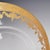 Arte Italica Vetro Glass and 24ct Gold Charger Plate Arte Italica Vetro Gold Collection has been known to leave guests...