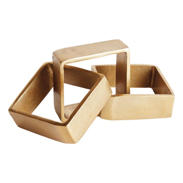 Corbin Square Chain Sculpture For Sale