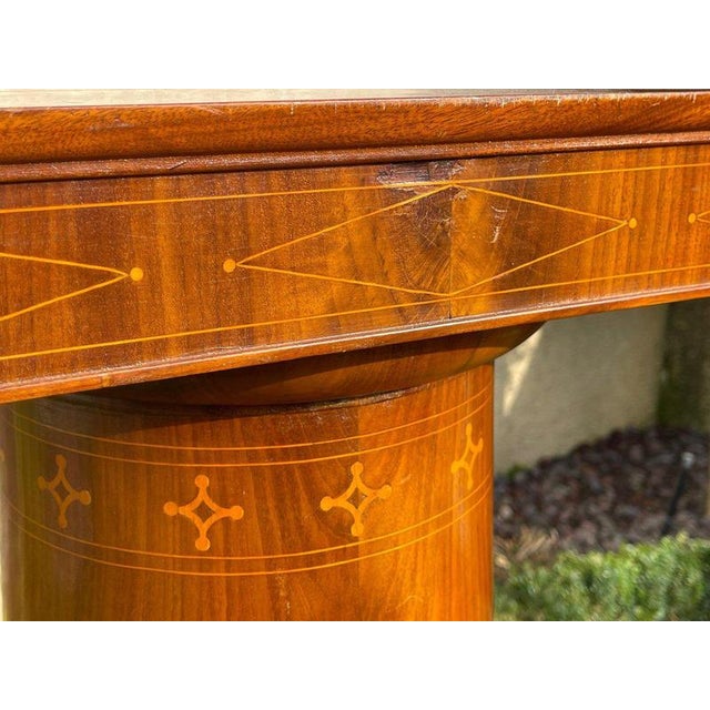Charles X Mahogany Column | Chairish
