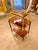 1940s 1940s French Louis XVI Style Mahogany & Gilt Bronze Two-Tier Serving Table With Tray For Sale - Image 5 of 8