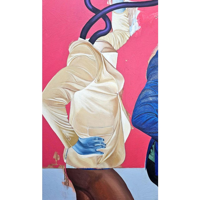 2020s Aro Meta, by Barnabas Macaulay (2026) Acrylic on Canvas, 21st Century, Contemporary Art, Africa, Figurative, Sureealism, 2026 For Sale - Image 5 of 7