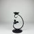 Verdant Candlestick | Handcrafted Metal Leaf Design Candle Holder for Botanical Decor For Sale - Image 6 of 7