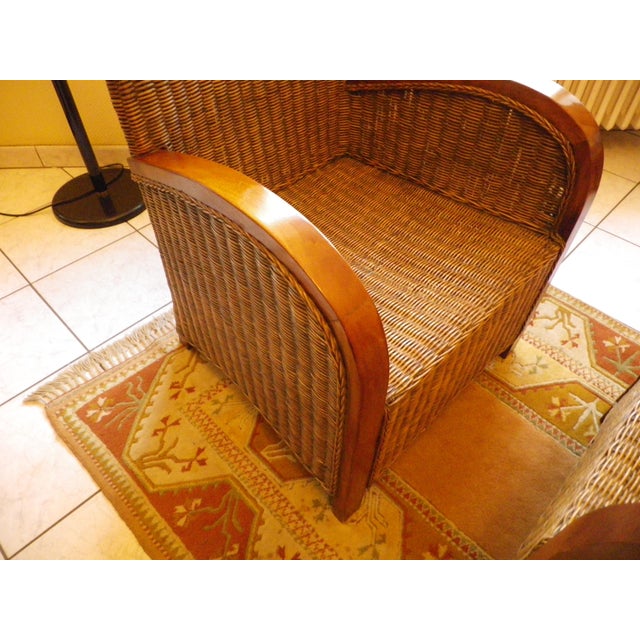 Vintage Ocean Liner Lounge Chairs, 1940s, Set of 2 For Sale - Image 16 of 18