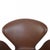 Tall Swan Chair in Mokka Leather by Arne Jacobsen, 2007 For Sale - Image 3 of 14