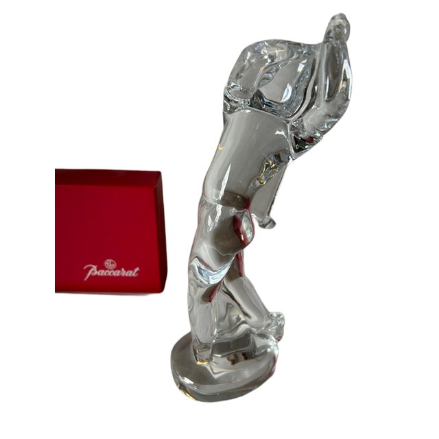 Golf Player Figurine in Crystal For Sale - Image 3 of 6