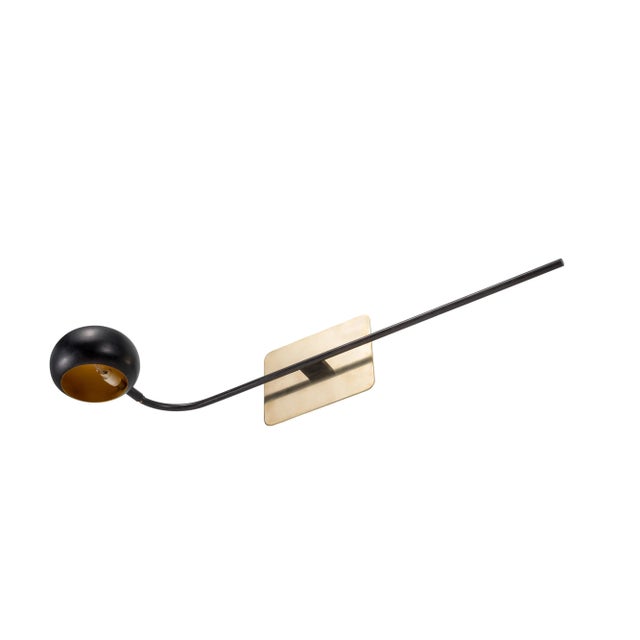 Not Yet Made - Made To Order Blossom One Stalk Tulip Wall Light by Pierangelo Orecchioni for Brass Brothers For Sale - Image 5 of 8