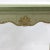 Vintage Mint Green English Hand Carved Side Table For Sale - Image 11 of 13