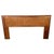 Mid-Century Modern Walnut Headboard With Chrome Inlay- Queen For Sale - Image 16 of 16