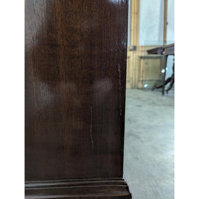 Mahogany Vinyl and Hi-Fi Cabinet For Sale - Image 10 of 11