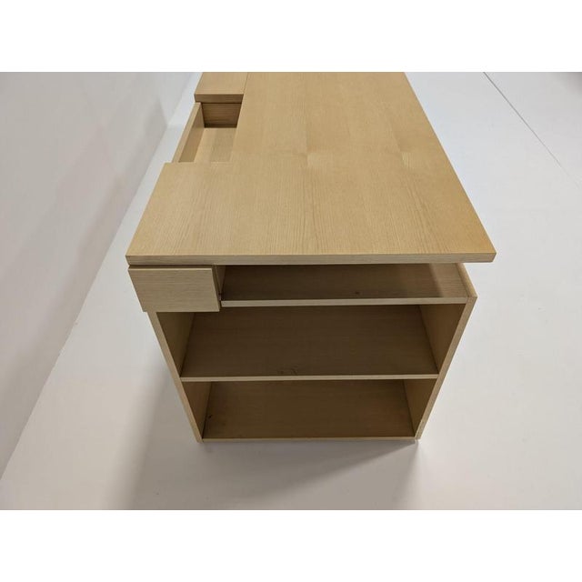 Contemporary Vintage Noki Desk in Wood For Sale - Image 3 of 14