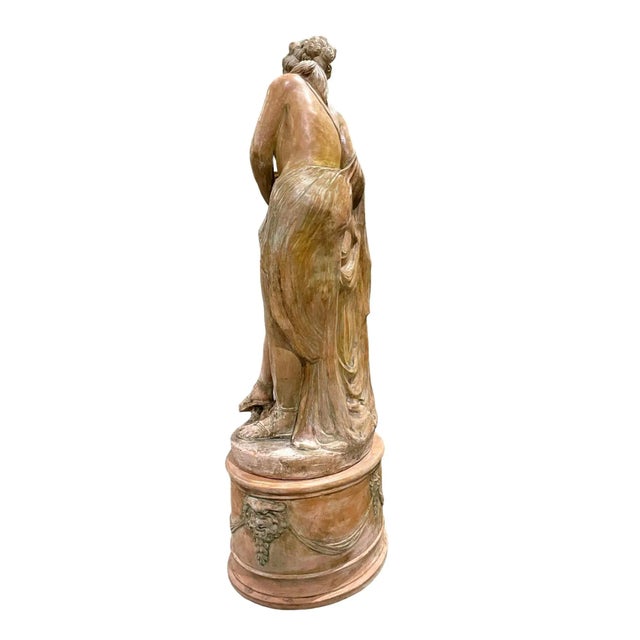 Early 20th Century Early 20th Century Ezio Ceccarelli Italian Bronze Figural Sculpture For Sale - Image 5 of 11