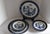 Burleigh Blue Willow dinner set is vintage in the Canton pattern. There are 9 pieces, including 2 dinner plates and 7...