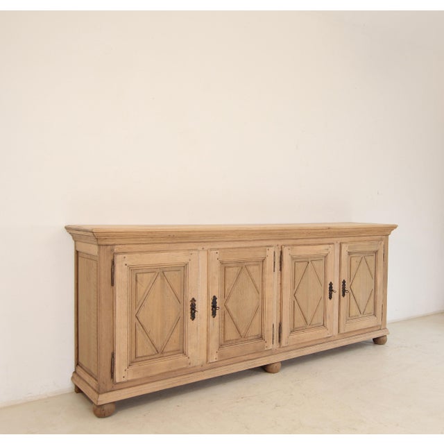 Vintage Oak Sideboard, 1930s For Sale - Image 12 of 18