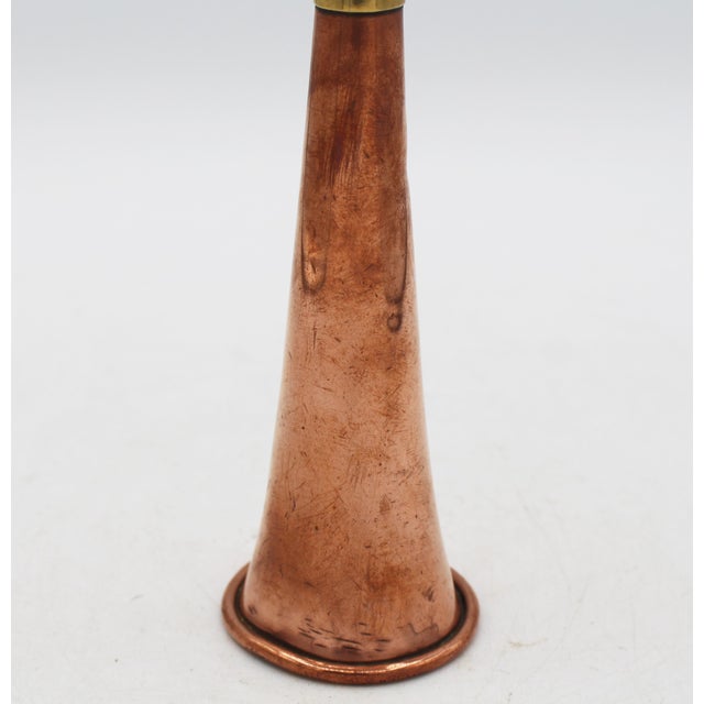 English 19th Century English Copper and Brass Fox Hunting Horn For Sale - Image 3 of 6