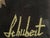 Mid 20th Century 20th C. Mid-Century Modern Figural Handwoven Tapestry Signed “Schubert” 3'9" X 6'1" For Sale - Image 5 of 10
