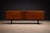 Cimo Brazilian Rosewood Credenza with Ebony-Finished Legs and Brass Hardware, Brazil, 1960s — Architectural Storage with Eight Compartments - Lot 319 For Sale - Image 16 of 17