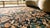 Textile 1890s Blue Navyy Floral Antique Persian Malayer Rug 12'4" X 14'8" Handknotted Wool Carpet For Sale - Image 7 of 9