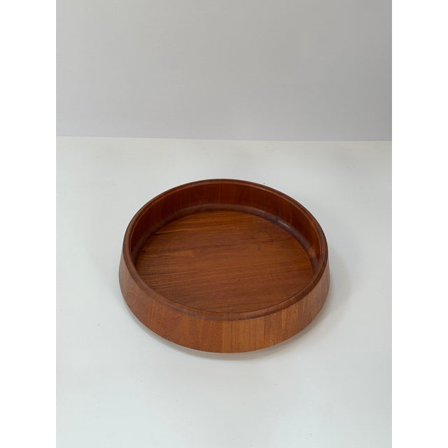 This extra-large teak Scanform bowl offers the opportunity to get creative: catch-all, bar, pet bed—it can hold a large...