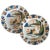 1765 - 1775 English London Delft Polychrome Pottery Plates - A Pair For Sale - Image 11 of 11