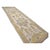 Early 21st Century 21st Century Turkish Oushak Wool 3x19 Gold & Ivory Handmade Runner Rug #1144106 For Sale - Image 5 of 10