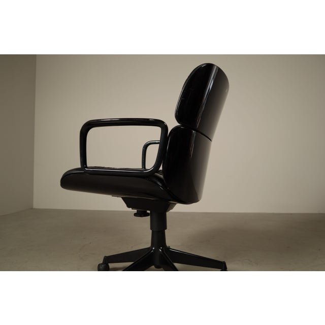 Executive Office Chair by Ennio Fazioli for Mim Roma, Italy, 1970s For Sale - Image 12 of 17