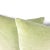 Contemporary Glant Textiles Symphony Velvet in Leaf Pillow Cover - 20” X 20” Apple Green Textured Velvet Cushion Case For Sale - Image 3 of 4