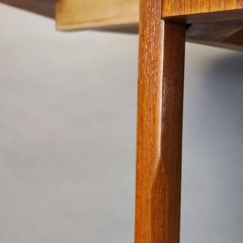 Brown Diamond-Shaped Extendable in Teak, 1970s For Sale - Image 8 of 13