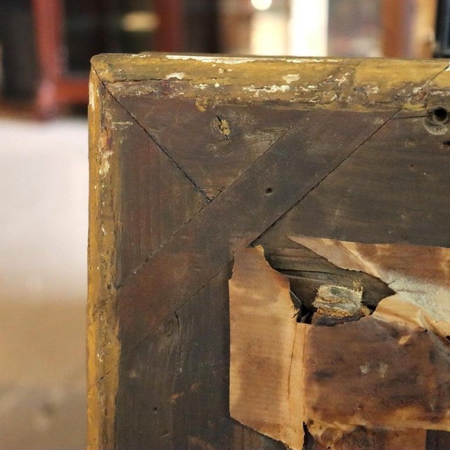 Antique Oil on Canvas Painting of a Winter Landscape by I. G. Jenkins C1900 For Sale - Image 11 of 13