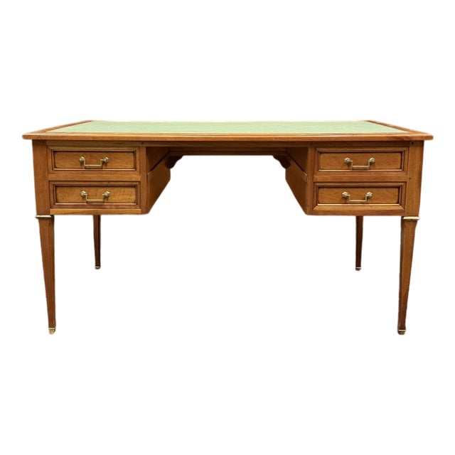 English Cherrywood Writing Desk For Sale
