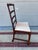 Oxblood Red A Antique Cherry Chippendale Ribbon Back Side Chair, Massachusetts, Circa 1800 For Sale - Image 8 of 12