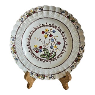 Vintage Copeland Spode's Cowslip 10 1/4" Dinner Plate For Sale