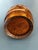 Wood Oak and Brass Pitcher by Gérard Lafitte, France, 1950s For Sale - Image 7 of 17